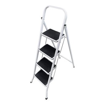  Стремянка LadderBel STR-ST-4WSRM стальная 4 ступени с антискользящим покрытием 