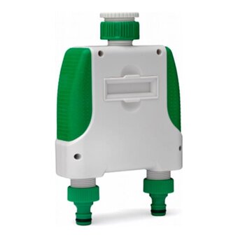  Двухканальный электронный таймер полива Green Helper GA-328-2 