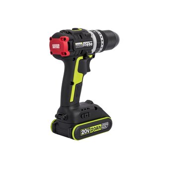 Дрель-шуруповерт WORX WU369 Professional 20В, 60Нм, 2Ач х2, ЗУ 1,2 Ач, сумка 
