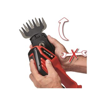  Ножницы + кусторез аккумуляторные Einhell PXC GE-CG 18/100 Li T-Solo 3410310 без акк и ЗУ 