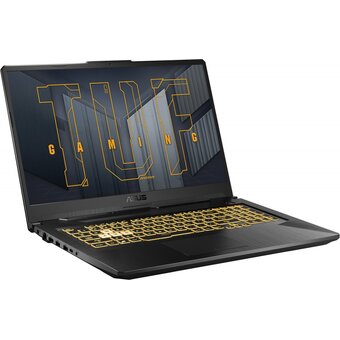  Ноутбук Asus TUF Gaming F17 FX707ZV4-HX055 (90NR0FB5-M003B0) Core i7 12700H 16Gb SSD1Tb GeForce RTX4060 8Gb 17.3" IPS FHD (1920x1080) noOS grey 