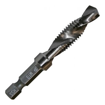  Сверло метчик Практика 775-013 М10 шаг 1,5, длина 72мм, хвостовик HEX 1/4', блистер 