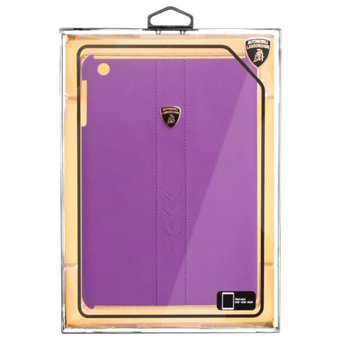  Кожаный чехол-крышка для задней панели iPad mini Lamborghini Performante (фиолетовый) 