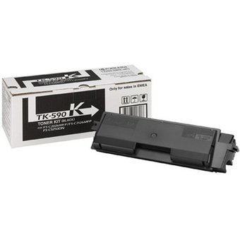  Тонер-картридж Kyocera 1T02KV0NL0 TK-590K 7 000 стр. Black для FS-C2026MFP/C2126MFP/C2526MFP/C2626MFP/C5250DN, P6026CDN/P6526CDN 
