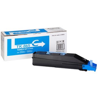  Тонер-картридж Kyocera 1T02JZCEU0 TK-865C 12 000 стр. Cyan для TASKalfa 250ci/300ci 