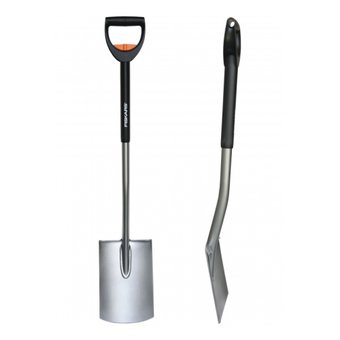  Лопата Fiskars телескопическая с закругленным лезвием SmartFit 131310/1000620 