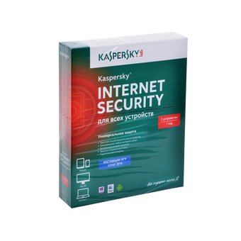  ПО Kaspersky Internet Security Multi-Device, 2 ПК/1 год. Лицензия, DVD, Box/коробка (KL1941RBBFS) 
