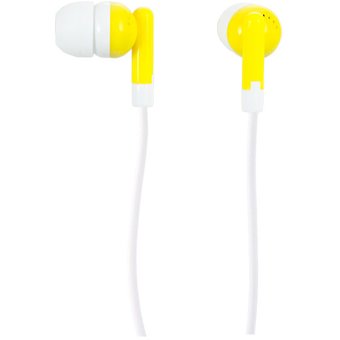 Наушники внутриканальные Perfeo PAC Yellow (PF-NNM-YLW/PF-PAC-YLW) 