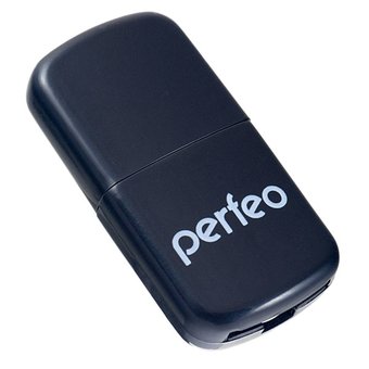  Картридер Perfeo PF-VI-R009 Black microSD USB2.0 