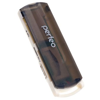  Картридер Perfeo PF-VI-R013 Black, мультиформат, USB2.0 