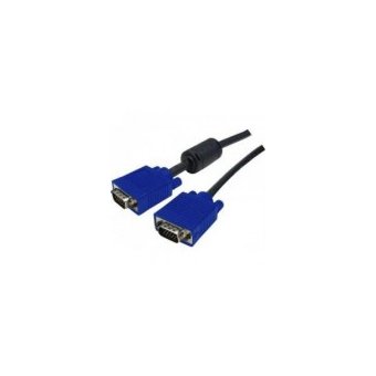  Кабель Atcom VGA 15м HD15M/HD 5M с 2-мя ферритовыми кольцами 