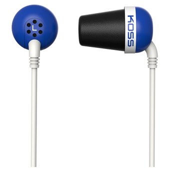  Наушники внутриканальные Koss The Plug Blue 