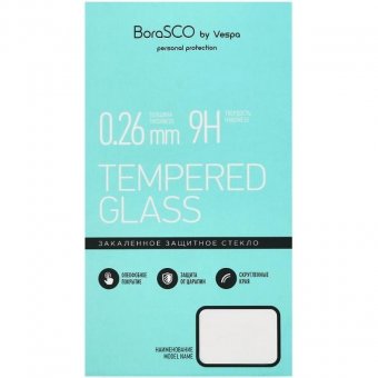  Защитное стекло BoraSCO 0,26 мм для Xiaomi Redmi Note 6 Pro 
