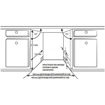  Встраиваемая посудомоечная машина Korting KDI 60985 