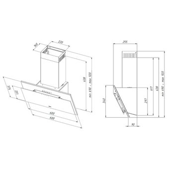  Вытяжка Akpo WK-4 Juno Eco 60 черный 2171 