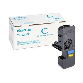 Тонер-картридж Kyocera 1T02R7CNL0 TK-5240C 3 000 стр. Cyan для P5026cdn/cdw, M5526cdn/cdw 