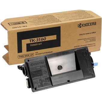  Тонер-картридж Kyocera 1T02T90NL1 TK-3160 12 500 стр. для P3045dn/P3050dn/P3055dn/P3060dn/M3145dn/M3645dn 