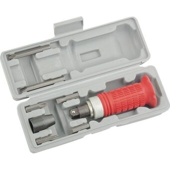  Отвертка ударно-поворотная с битами Matrix 11579 1/2"/6 шт 