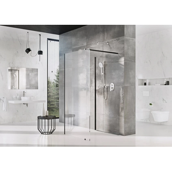  Кронштейн для душевого ограждения Ravak Walk-In W SET-90 Wall/Corner GWD010003018 черный 