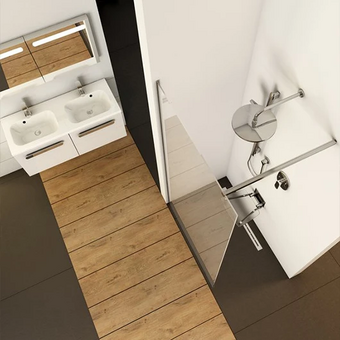  Кронштейн для душевого ограждения Ravak Walk-In W SET GWD01000A095 Хром 