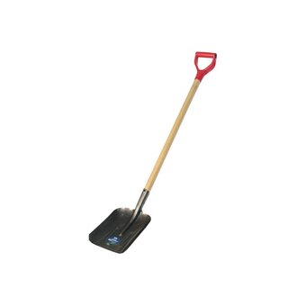  Лопата совковая Землеройка 0114-ЧР рельсовая сталь, ЛСП с черенком и ручкой 