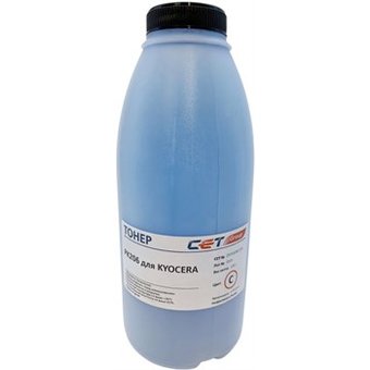  Тонер Cet PK206 OSP0206C-100 голубой бутылка 100гр. для принтера Kyocera Ecosys M6030cdn/6035cidn/6530cdn/P6035cdn 