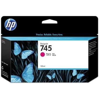  Картридж HP F9J95A 745 130-ml Magenta Ink Cartridge 