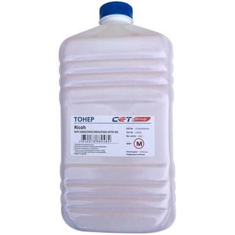  Тонер Cet HT8-M CET8524M500 пурпурный бутылка 500гр. для принтера RICOH MPC2003/2503/3003/5503 