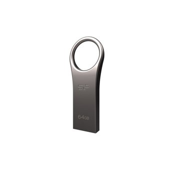  USB-флешка 64Gb Silicon Power Jewel J80, USB 3.0, Металлич.корпус SP064GBUF3J80V1T 