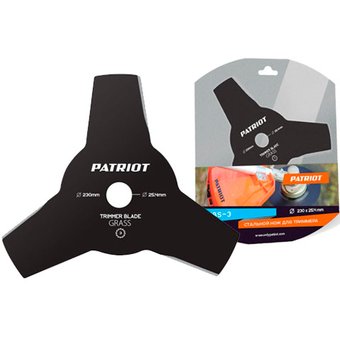  Нож Patriot 3-x зубчатый d=230/25.4mm TBS-3 Promo 