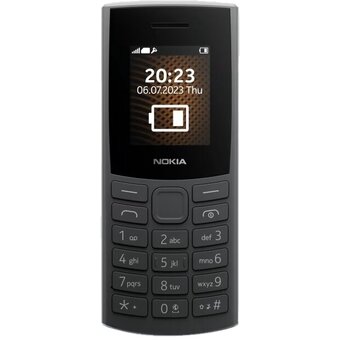  Телефон сотовый Nokia 105 TA-1569 SS Eac Charcoal (1GF019EPA2C03) 