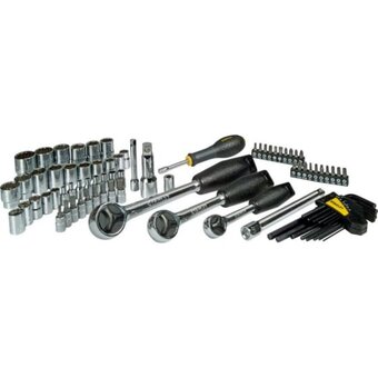  Набор торцевых головок Stanley STHT0-73930 1/4", 3/8", 1/2" 80 предметов 