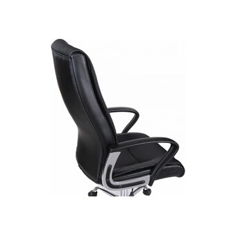  Кресло офисное BRABIX Forward EX-570 531837 хром, экокожа, черное 