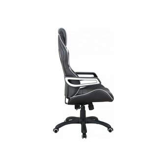  Кресло компьютерное BRABIX Techno Pro GM-003 531814 экокожа, черное/серое, вставки серые 