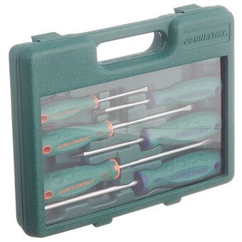  Набор отверток Jonnesway D71PP08S (48388) шлиц и крест SL 6,5x38-6,5x150 PH 