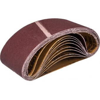  Лента шлифовальная Практика 100 х 610 мм P80 (037-923) 10шт 
