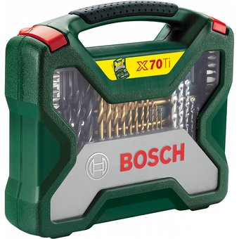  Набор принадлежностей Bosch X-Line-70 70 предметов (жесткий кейс) 2.607.019.329 