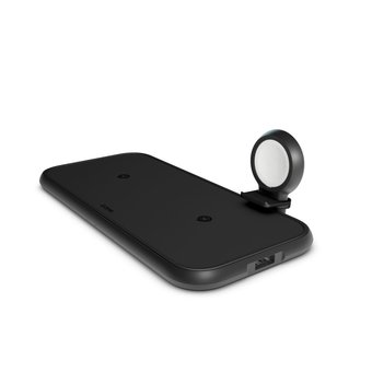  Беспроводное ЗУ ZENS Aluminium 4 in 1 Wireless Charger with 45W USB PD and Apple Watch MFI cable ZEDC14B/00 