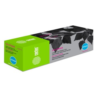  Тонер Картридж Cactus CS-CF543X пурпурный (2500стр.) для HP LJ M254dw/ M280nw/M281fdn 