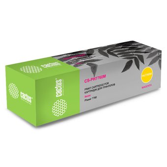  Картридж Cactus CS-PH7760Y пурпурный (25000стр.) для Xerox Phaser 7760/7760dn/7760dx/7760dxf 