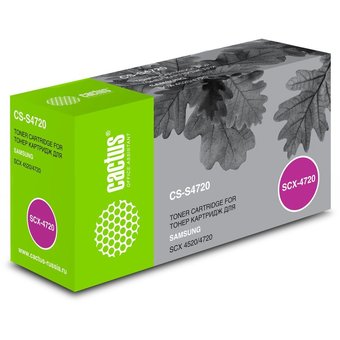  Картридж Cactus CS-S4720 (SCX-4720D3) для принтеров SAMSUNG, 3000 стр 
