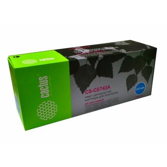  Картридж Cactus CS-CE743A для HP Color LaserJet CP5220 Professional CP5221 magenta,7 300 стр 