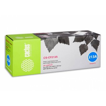  Тонер Картридж Cactus CS-CF213A пурпурный для HP LaserJet Pro 200 M251/M276 (1800стр.) 