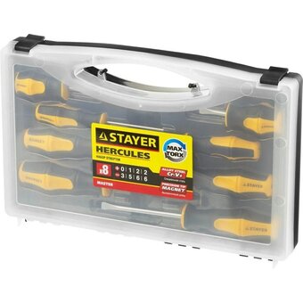  Набор отверток Stayer Master Hercules 25055-H8-z02 8шт 