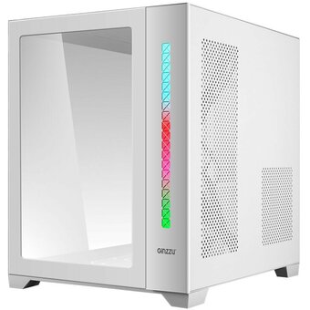  Корпус Ginzzu V400 RGB Белый 