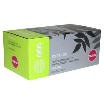  Тонер Картридж Cactus CS-TK3130 черный для Kyocera Mita FS 4200/4300/4200DN/4300DN/M3550idn Ecosys/60idn (25000стр.) 