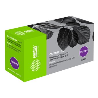  Картридж лазерный Cactus CS-TN321BK черный (2500стр.) для Brother HL-L8250CDN/MFC-L8650CDW 