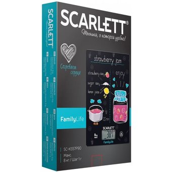  Весы кухонные Scarlett SC-KS57P90 рисунок 