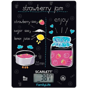  Весы кухонные Scarlett SC-KS57P90 рисунок 