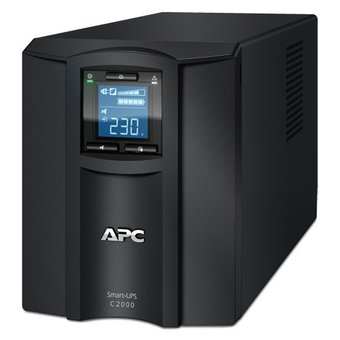  ИБП APC Smart-UPS SC SMC2000I, Line-Interactive, 2000VA / 1300W, Tower, IEC, LCD, USB 